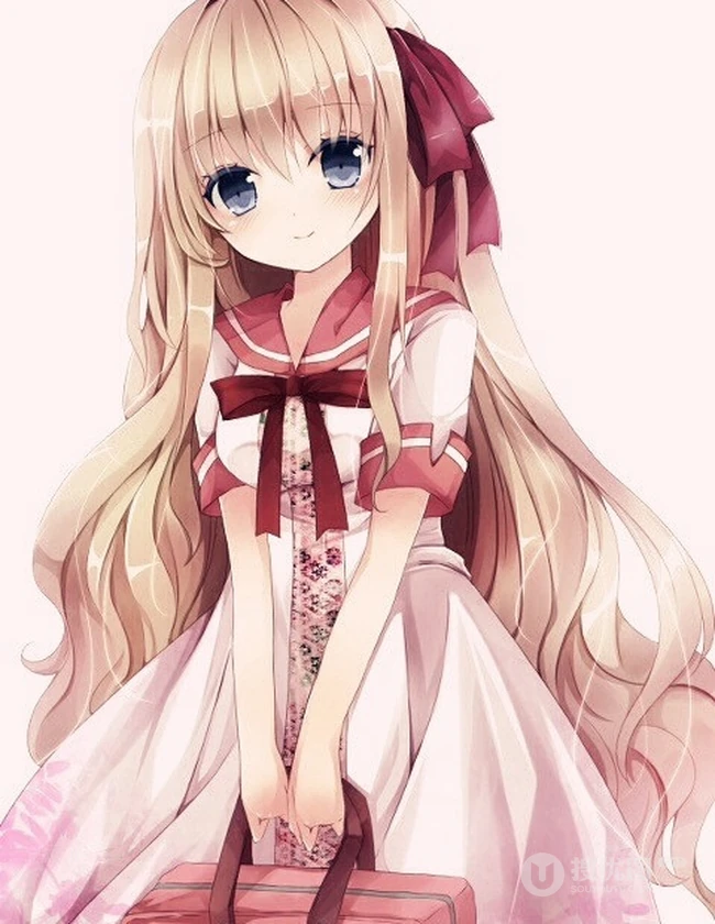 邻家女孩插画美图-邻家那个漂亮的女孩
