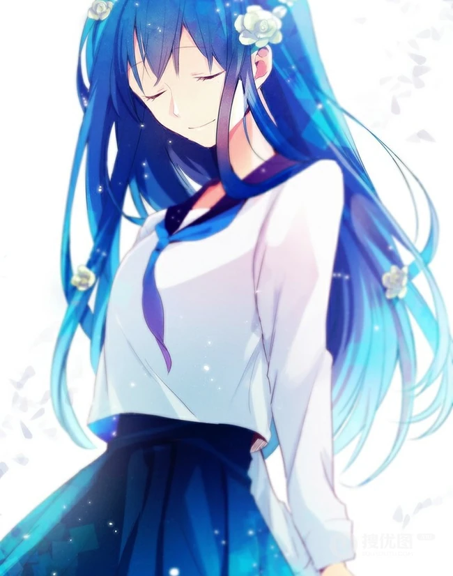 邻家女孩插画美图-邻家那个漂亮的女孩