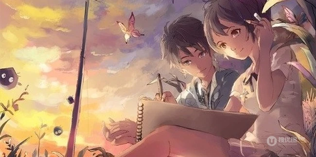 两个人的世界-两个人动漫插画美图