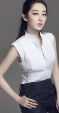 纯女生星蒋梦婕图片 展时尚都市女性魅力
