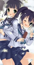 学姐学妹嗨起来-二次元青春动感学生妹高清图片18p