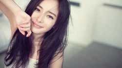 美女明星杨幂清纯写真壁纸
