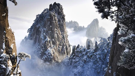 唯美黄山旅游区高清壁纸下载