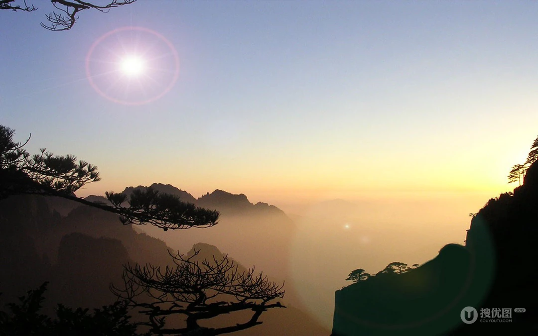 唯美黄山旅游区高清壁纸下载