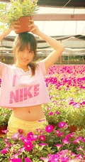 天然纯少女写真 清水出芙蓉,天然去雕饰
