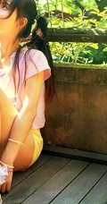 天然纯少女写真 清水出芙蓉,天然去雕饰