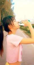 天然纯少女写真 清水出芙蓉,天然去雕饰