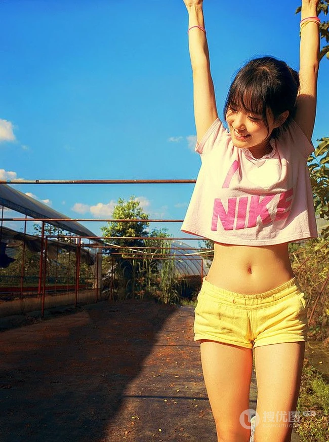 天然纯少女写真 清水出芙蓉,天然去雕饰
