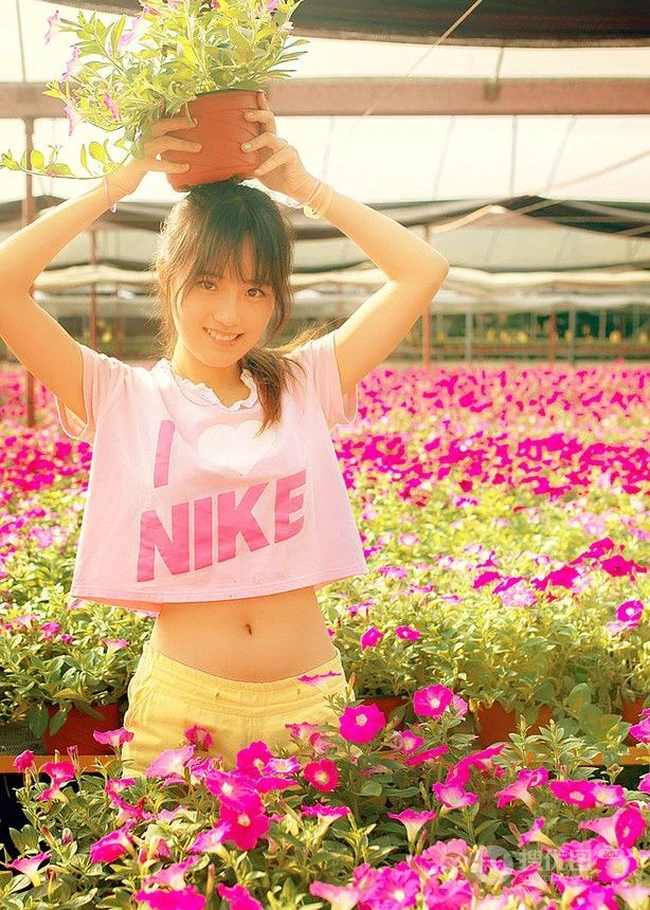 天然纯少女写真 清水出芙蓉,天然去雕饰