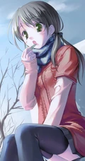 冬季里那些可爱的少女动漫少女图片