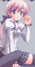 冬季里那些可爱的少女动漫少女图片