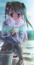 冬季里那些可爱的少女动漫少女图片