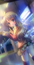 冬季里那些可爱的少女动漫少女图片