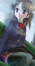 冬季里那些可爱的少女动漫少女图片