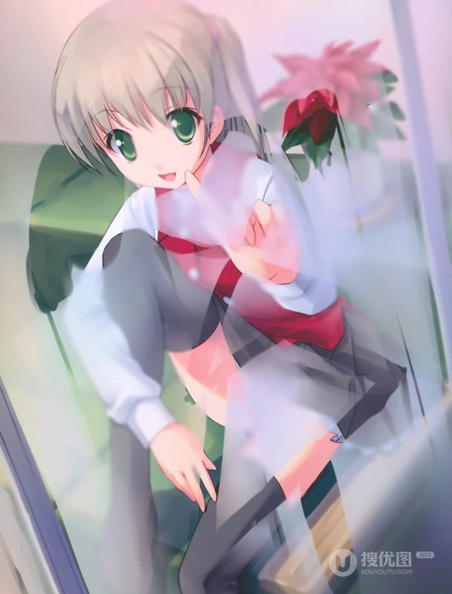 冬季里那些可爱的少女动漫少女图片