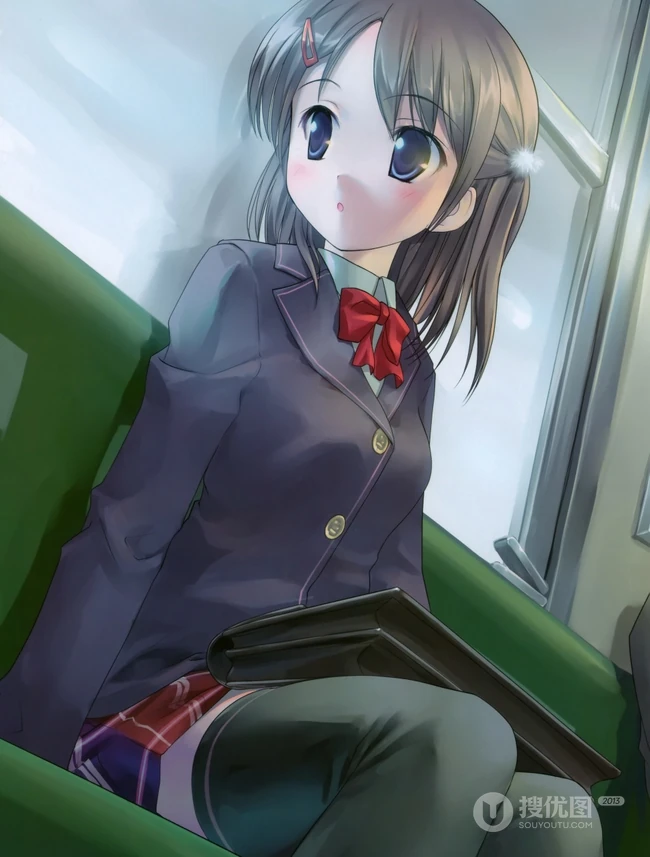 冬季里那些可爱的少女动漫少女图片