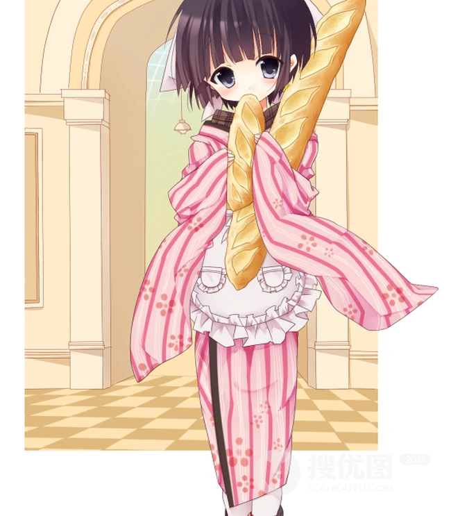 清纯气质萌系软妹靓妹 二次元短发萌少女图集