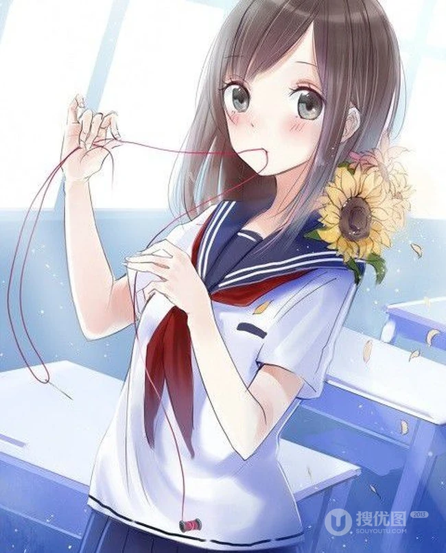 萌少女图片_二次元少女系列萌图