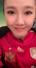 刘语熙图片-我爱世界杯主播刘语熙可爱图片