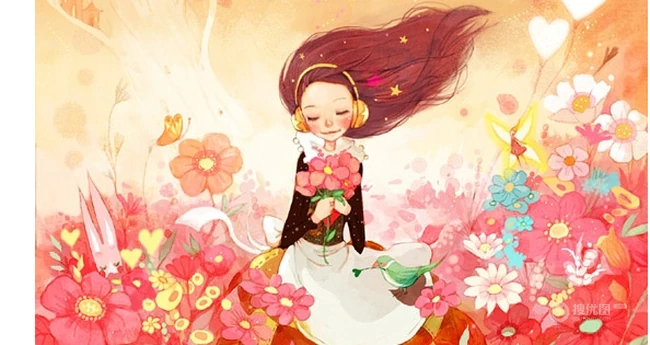 青涩的青春-唯美青春动漫插画美图