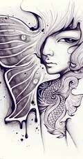 手绘图-唯美手绘动漫插画