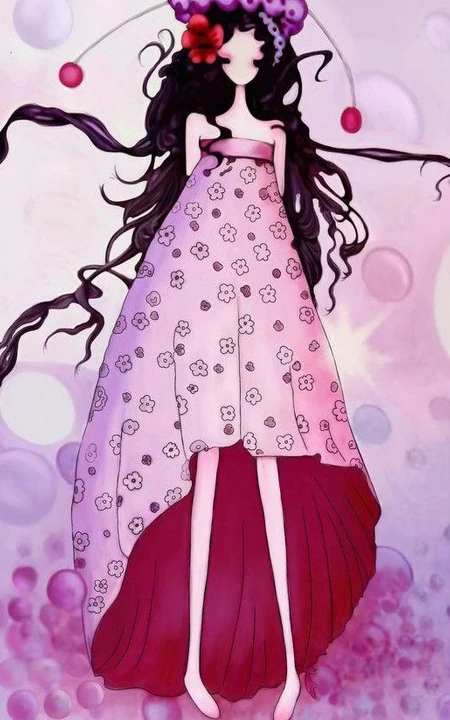手绘图-唯美手绘动漫插画
