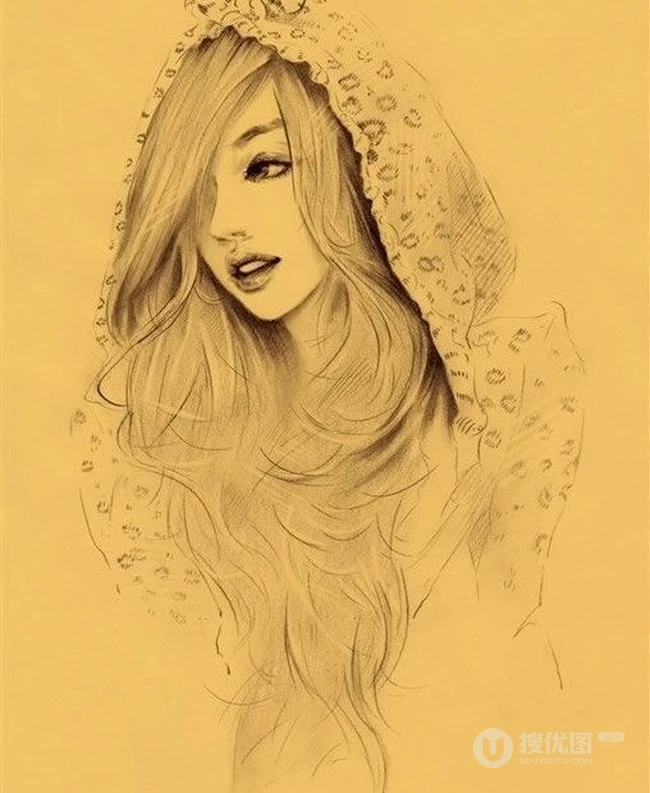 手绘图-唯美手绘动漫插画