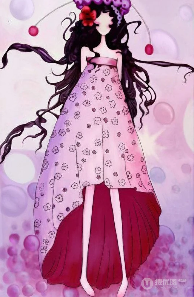 手绘图-唯美手绘动漫插画