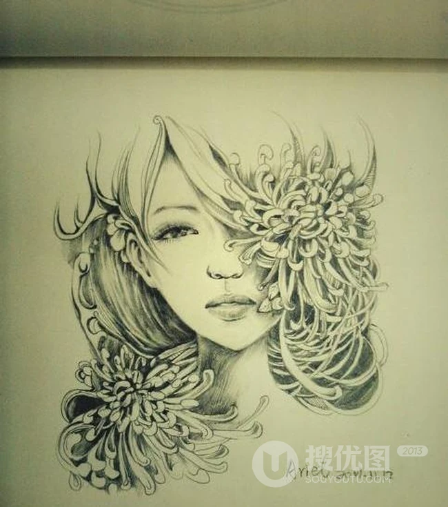 手绘图-唯美手绘动漫插画