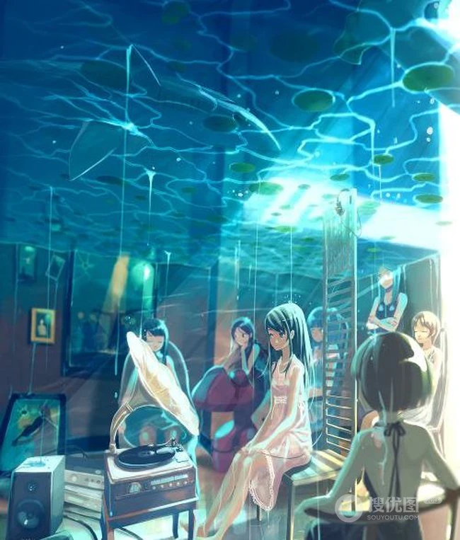 手绘图-唯美手绘动漫插画