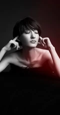骨感美人-王丽坤迷离气质骨感写真