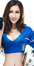 气质三星足球宝贝助阵世界杯-精选超清大图