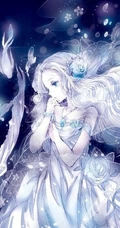 静夜的诗-二次元唯美动漫女孩插画