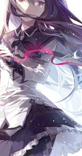 静夜的诗-二次元唯美动漫女孩插画