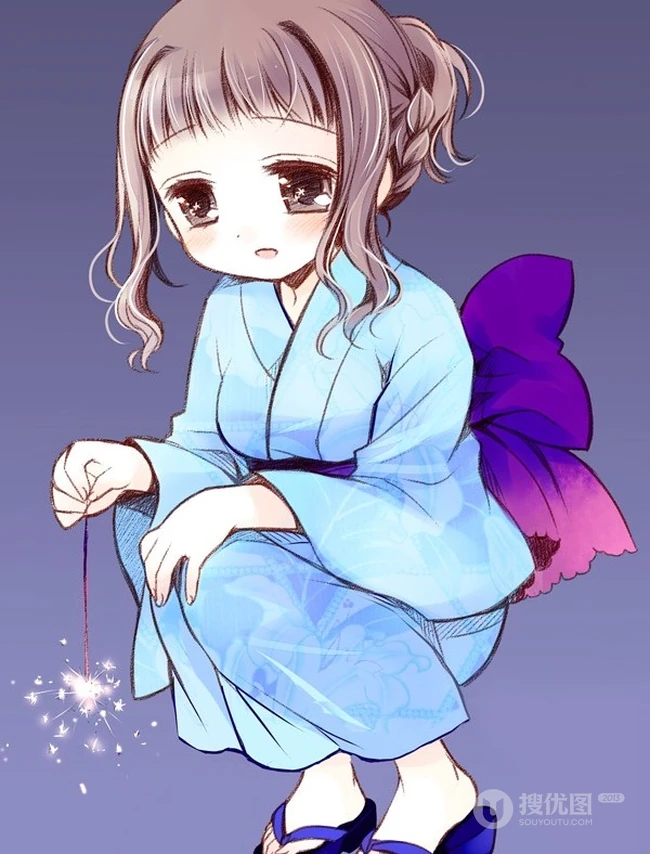 萌美二次元 唯美的动漫萌插画图片