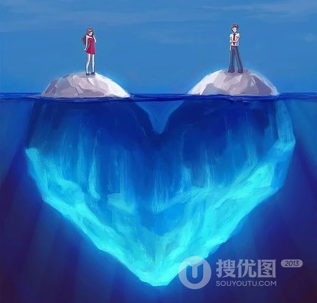 二次元情侣唯美图片-爱你如诗般美丽