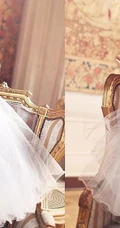 公主范-欧美可爱女生公主婚纱图片