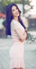 女星徐立小清新靓丽高清图片