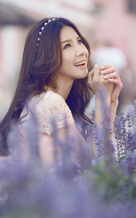 女星徐立小清新靓丽高清图片