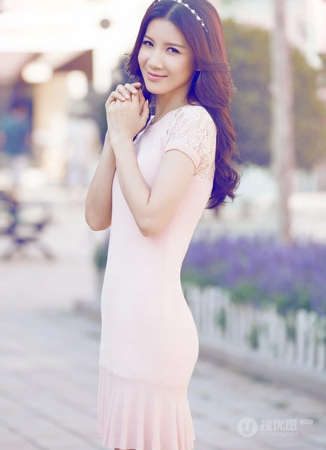 女星徐立小清新靓丽高清图片