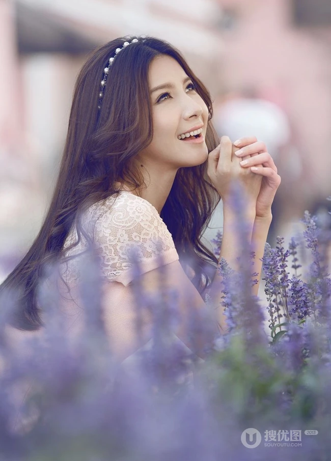 女星徐立小清新靓丽高清图片