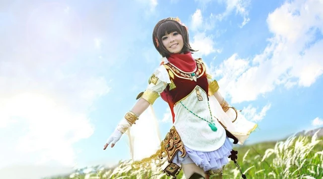 萌妹江湖-可爱女生暄小面包Cosplay美图