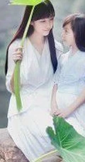 天使在人间-小仙女与小苹果图片