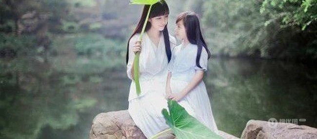 天使在人间-小仙女与小苹果图片