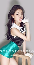 ps女王-模特郭美美高清紧身线条写真
