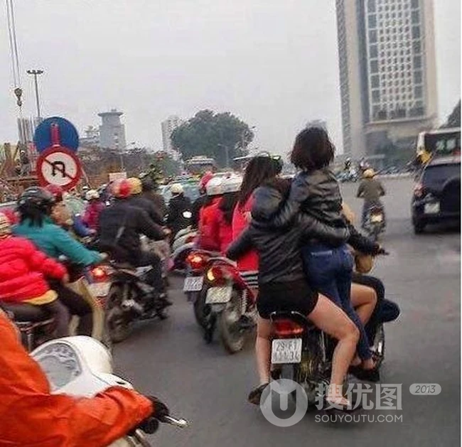 膜拜女汉子！！