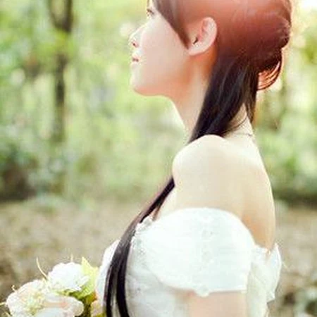 小清新女生图片-清新的大自然女生