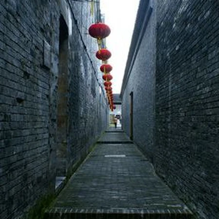 古巷街景图片
