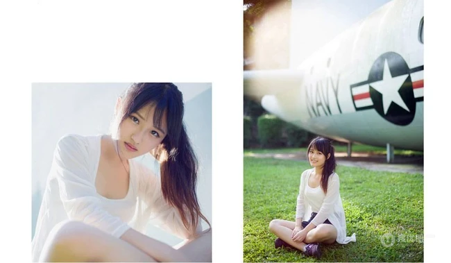 夏日清纯少女图片-夏日悠游