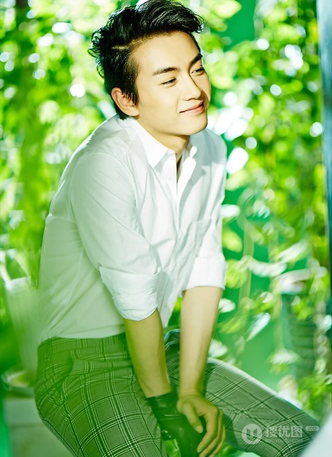 陈晓绿色小清新写真集